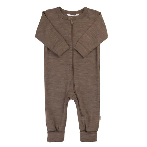 Joha ull silke melange baby heldress - brun 
