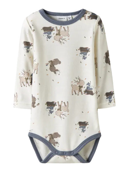 Hovedbilde Name It Willitus ull body til baby - snow white ...