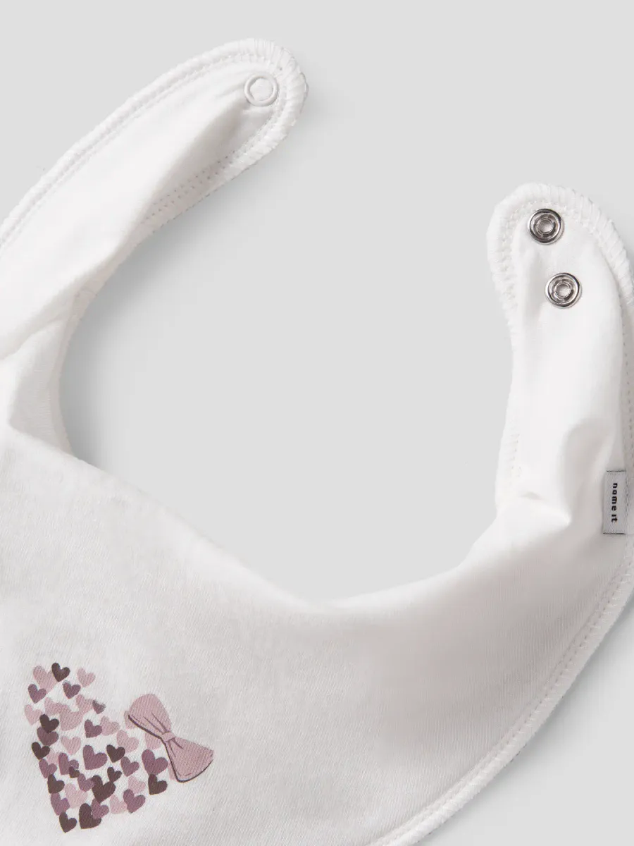 Name It Yvette 2 pk siklesmekke til baby - Burnished Lilac/ Cloud dancer