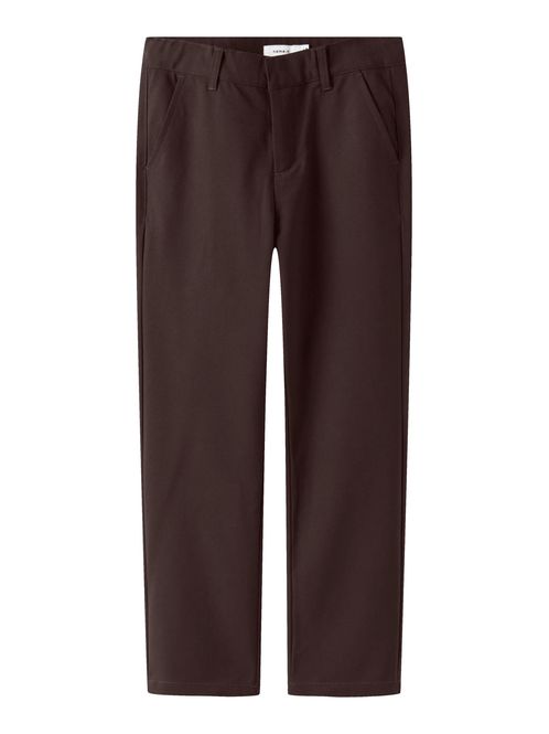 Hovedbilde Name It Rovamel slim penbukse - chocolate plum
