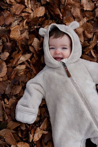 Mikk-Line Teddy dress til baby - doeskin