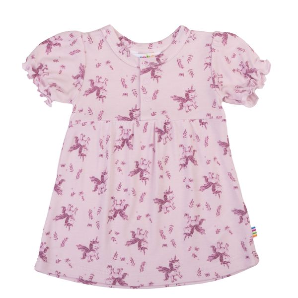 Hovedbilde Joha Unicorn bambus kjole til barn - rosa 