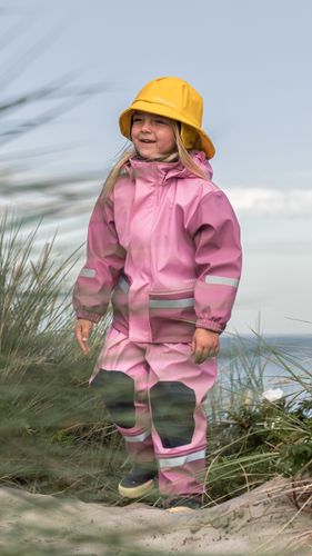 Didriksons Boardman Regnsett til barn - light heather pink