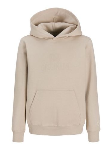 Jack & Jones Frederiksberg hettegenser til junior - feather gray