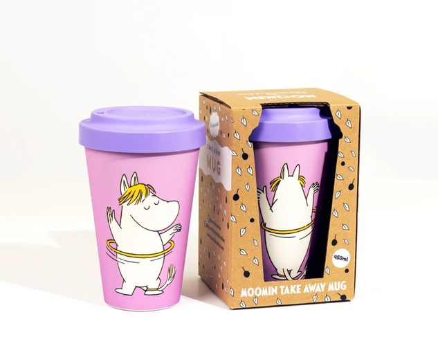 Moomin Take Away Kopp, 450ml, Snorkfrøken
