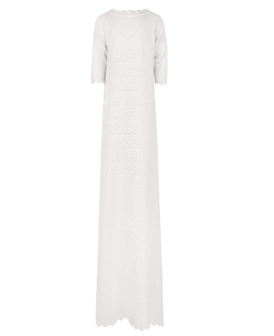 Hovedbilde Lillelam Dåpskjole - hvit